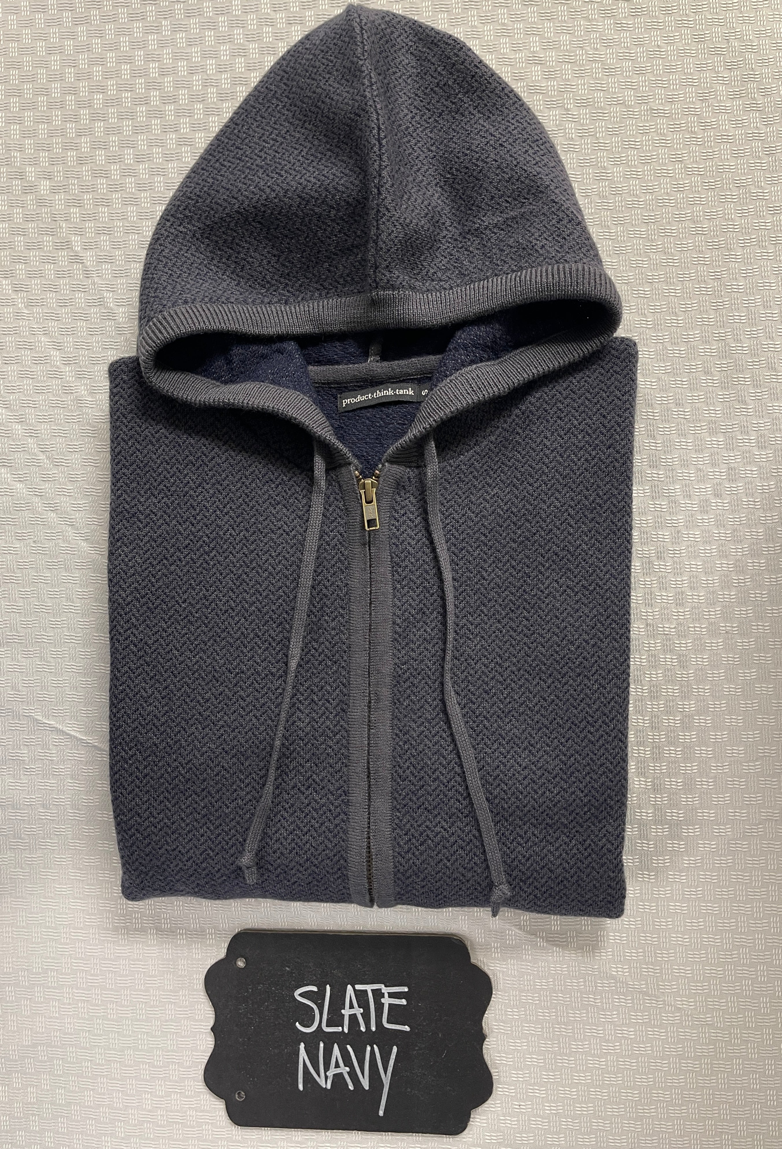 Paradise Wool Zip Line Hoodie