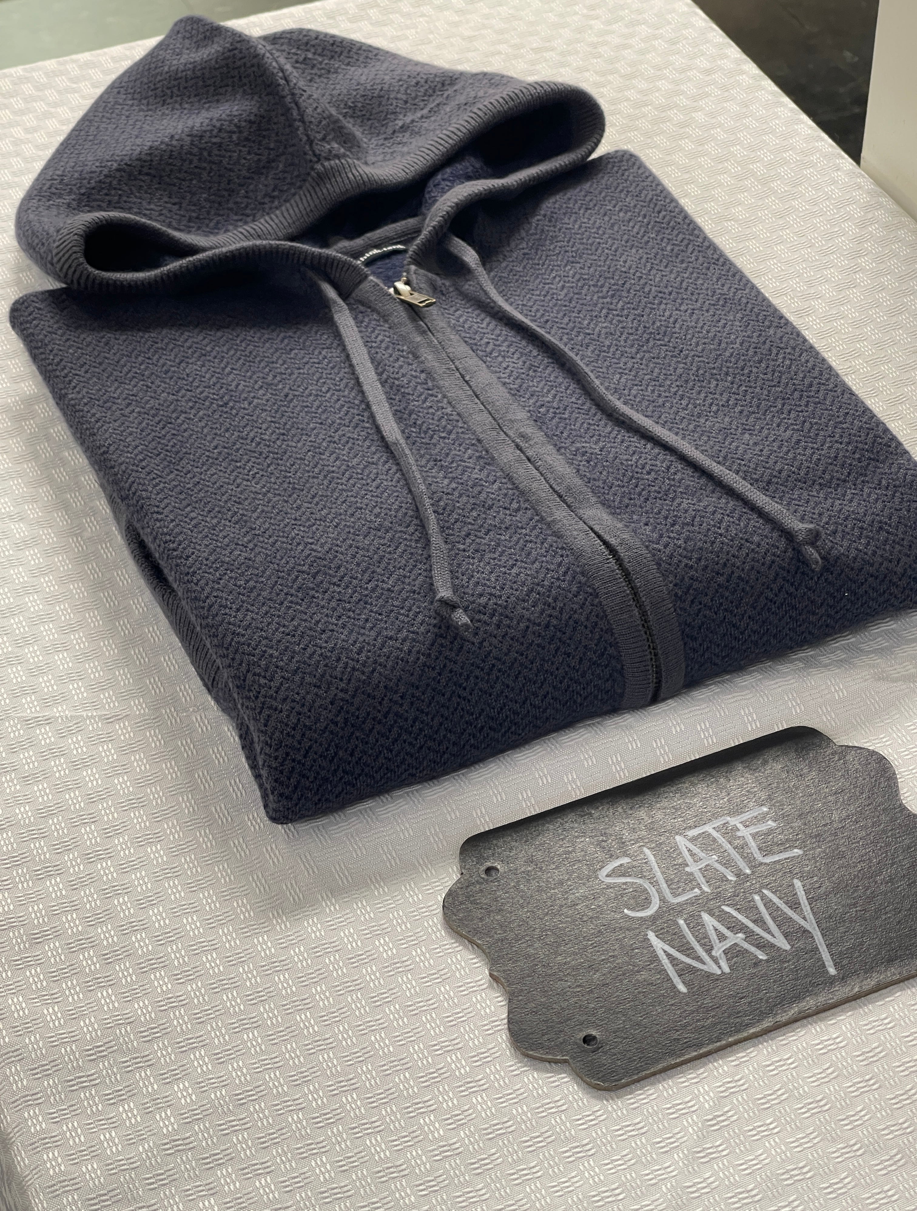 Paradise Wool Zip Line Hoodie