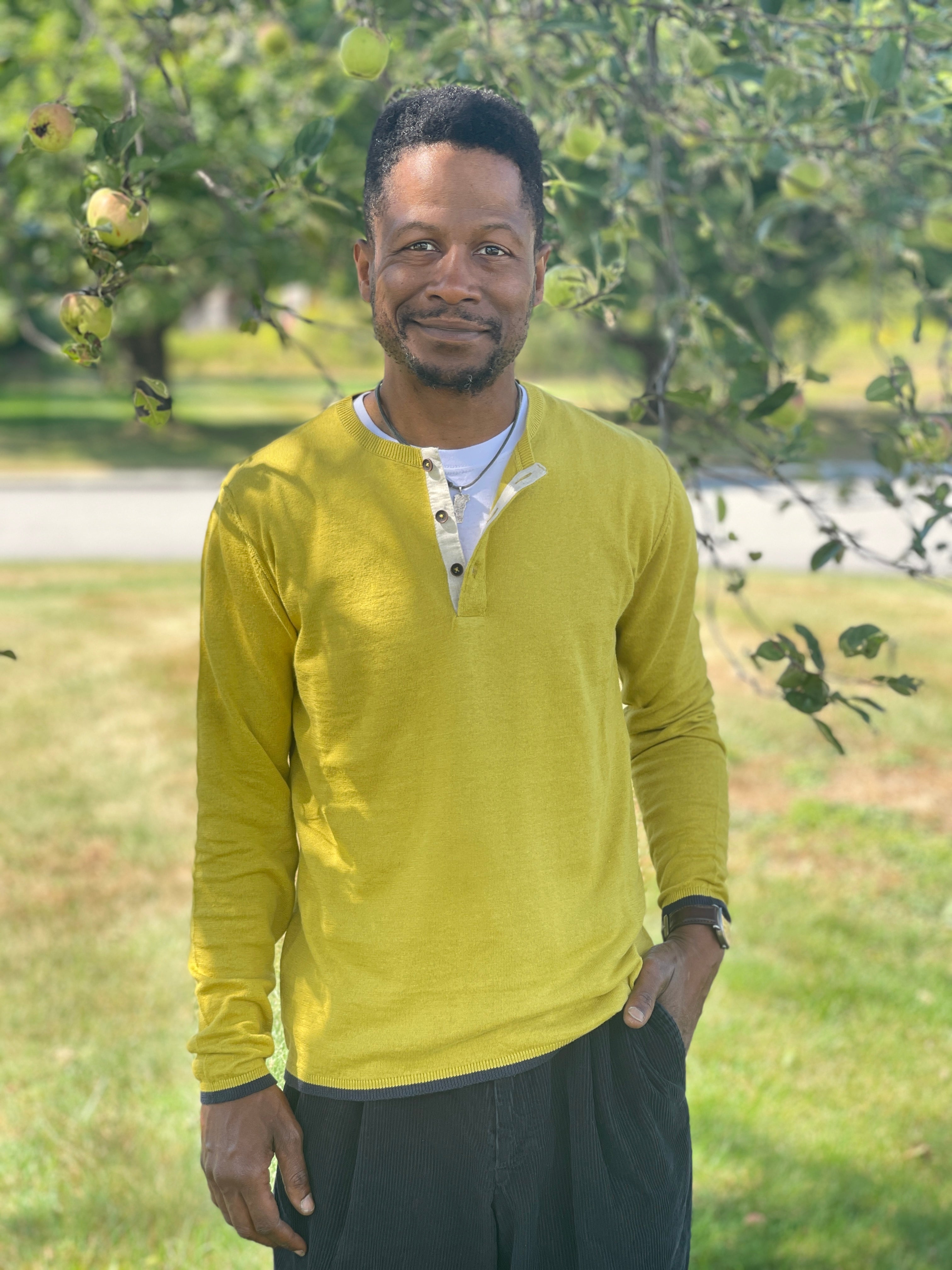 Lockwood Linen Henley