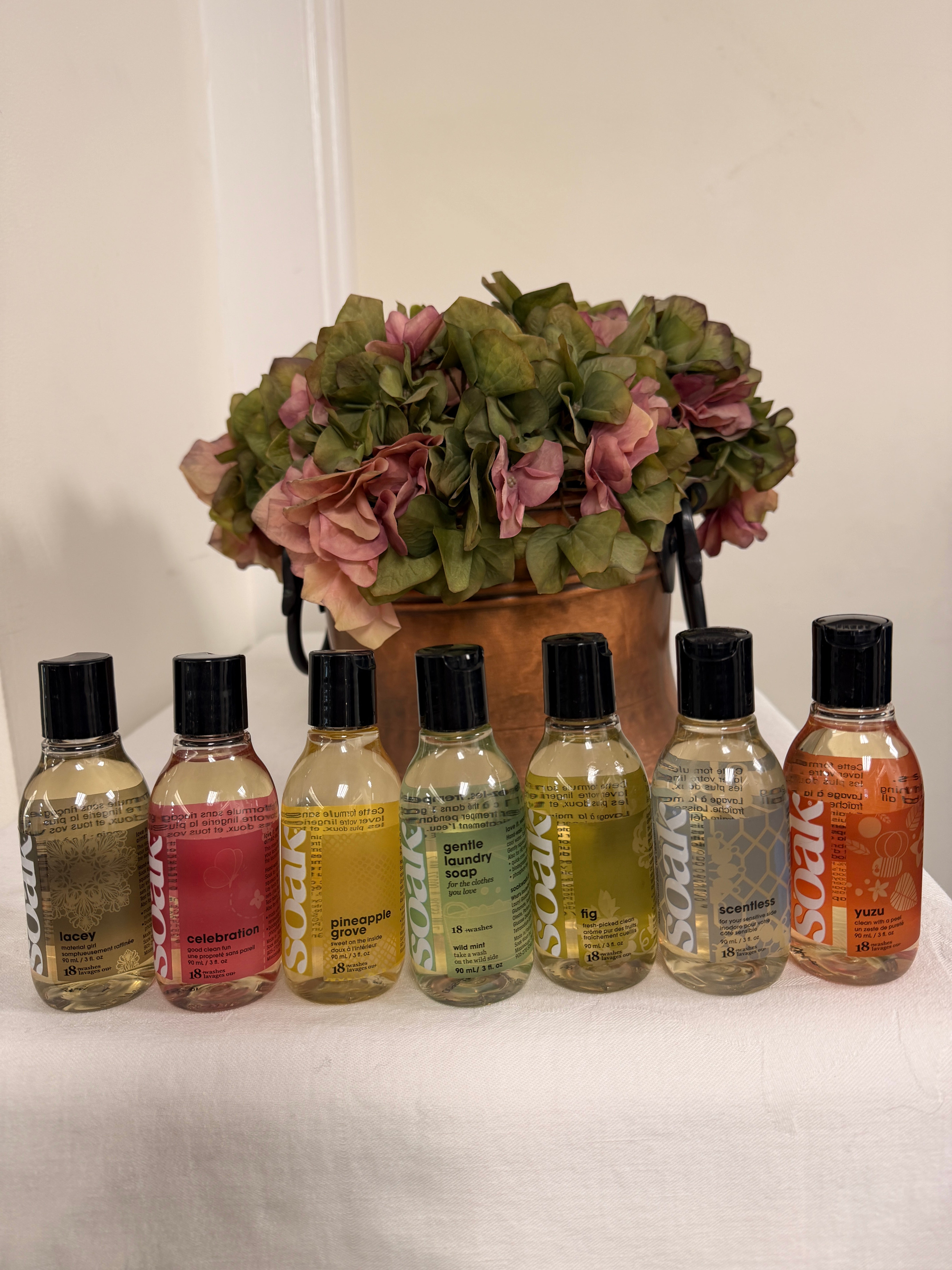 SOAK 3 oz Travel Size Laundry wash