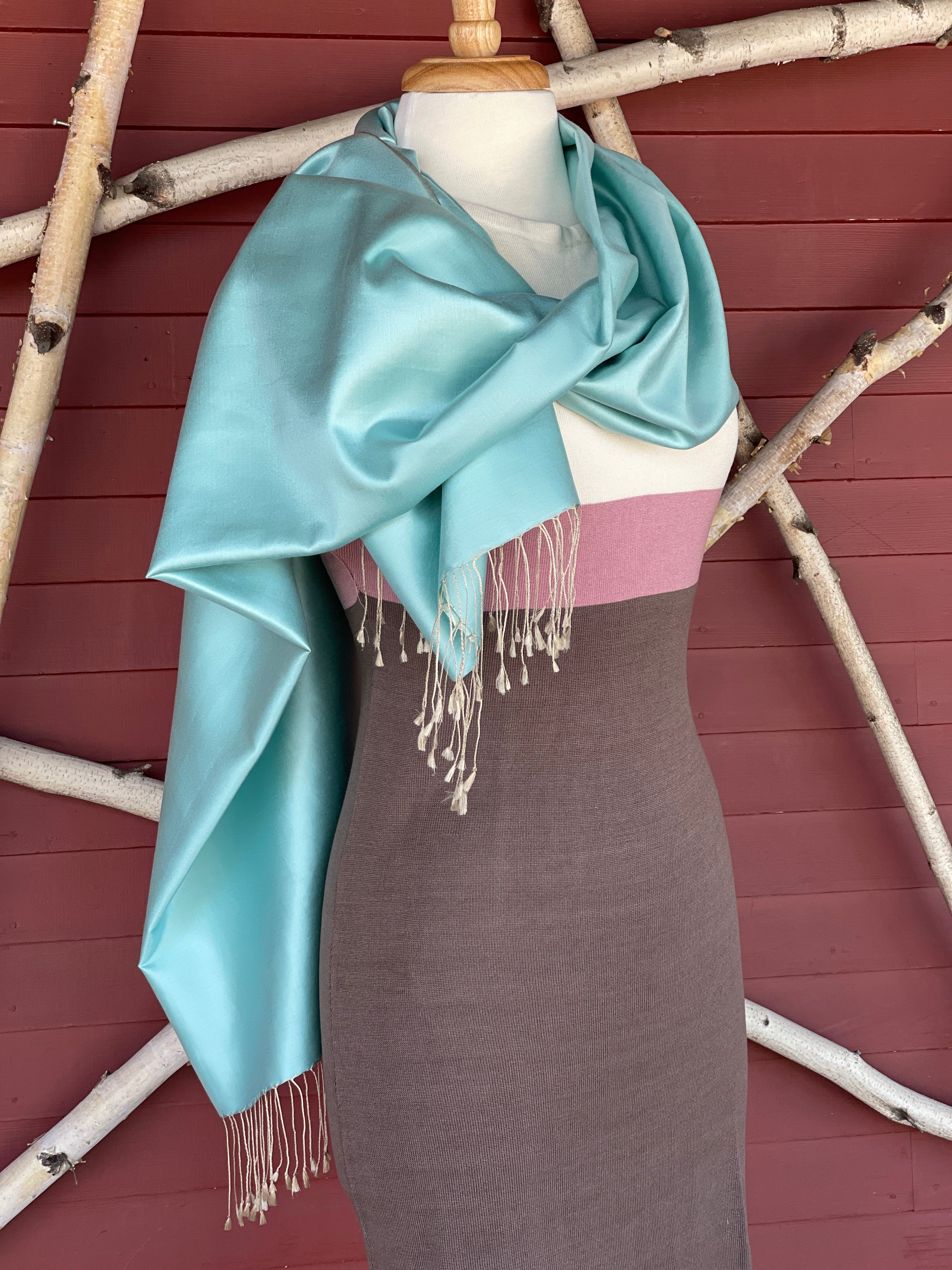 Silk Cascade Wrap