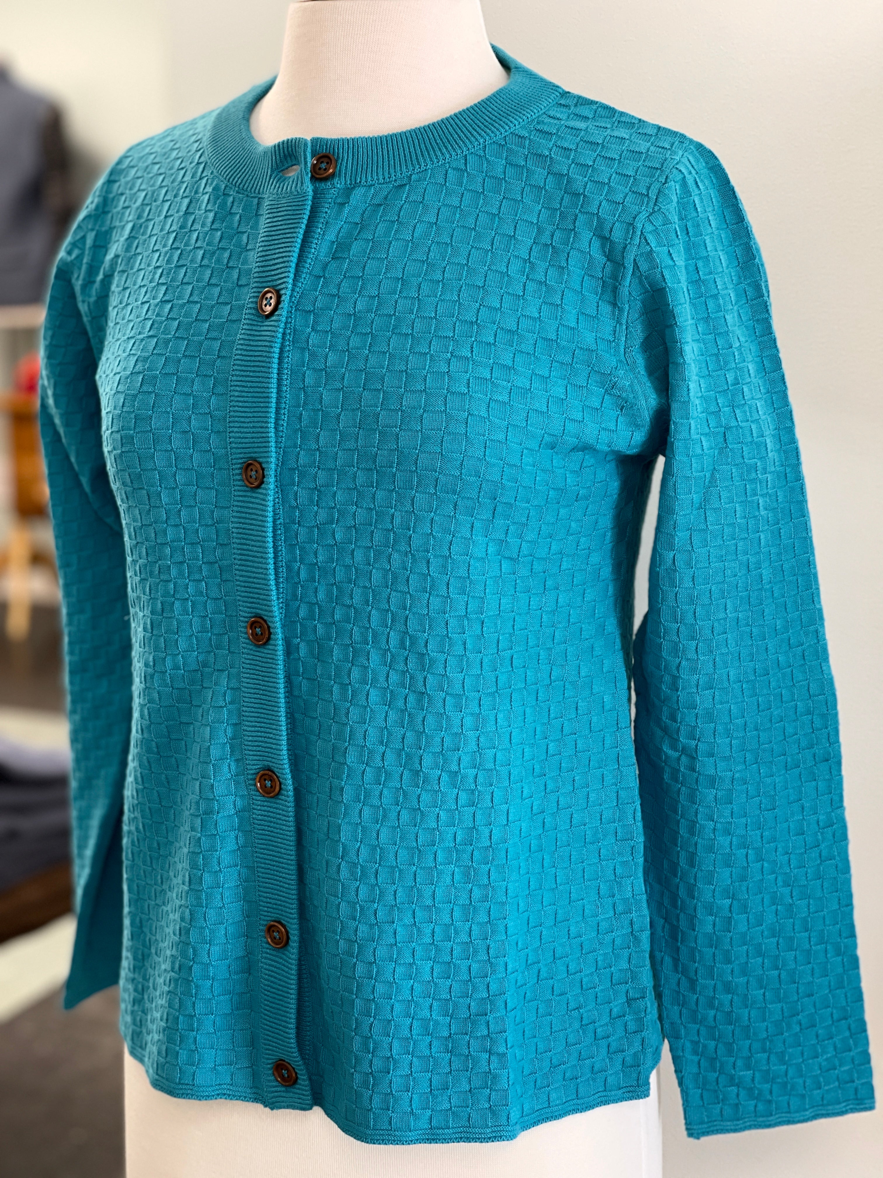 Basketweave Cardigan