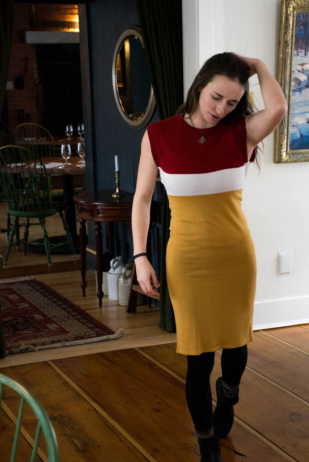 Tri Stripe Dress