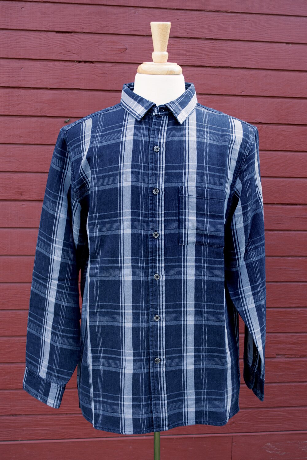 The Millbrook Shirt - Indigo Plaid
