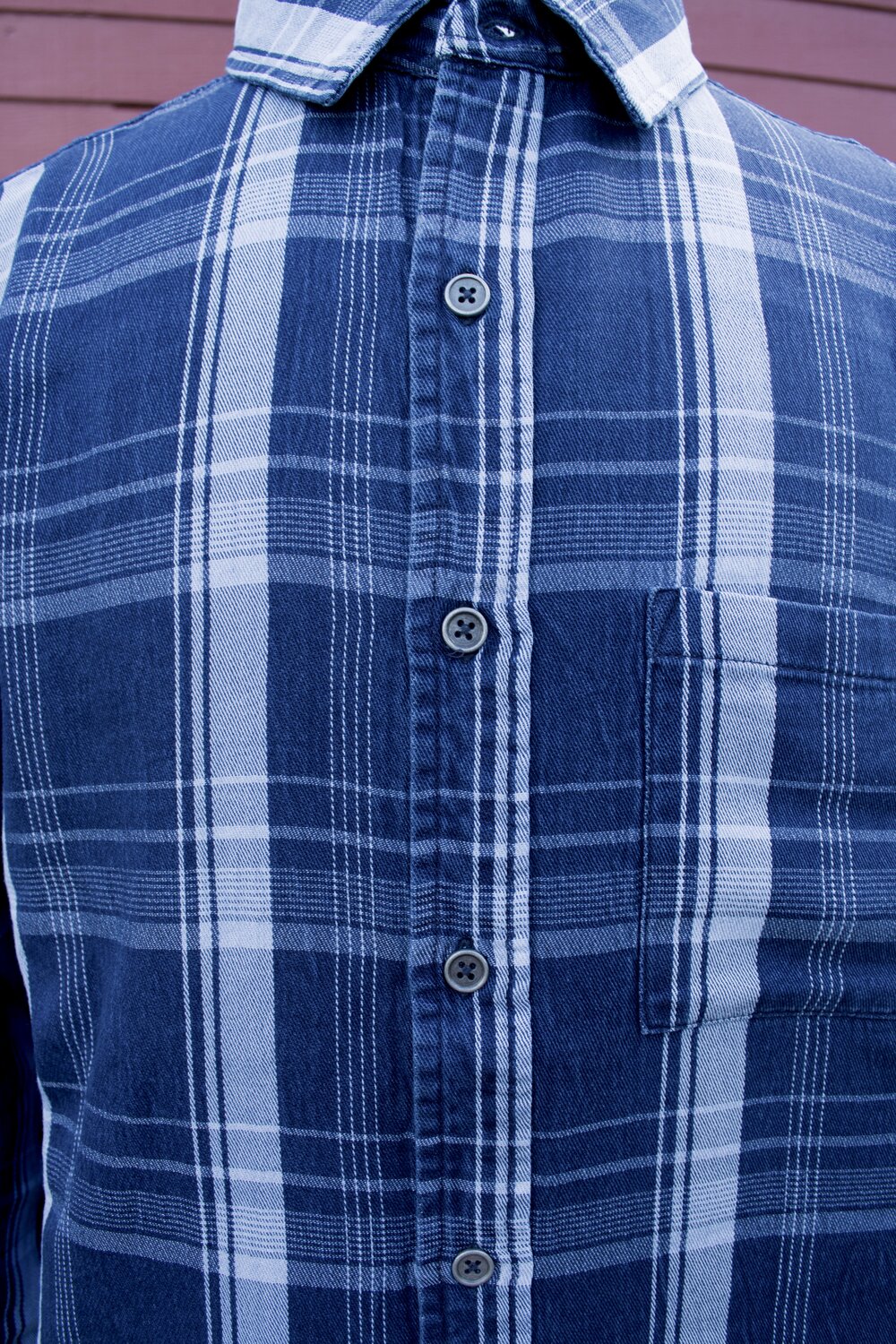 The Millbrook Shirt - Indigo Plaid