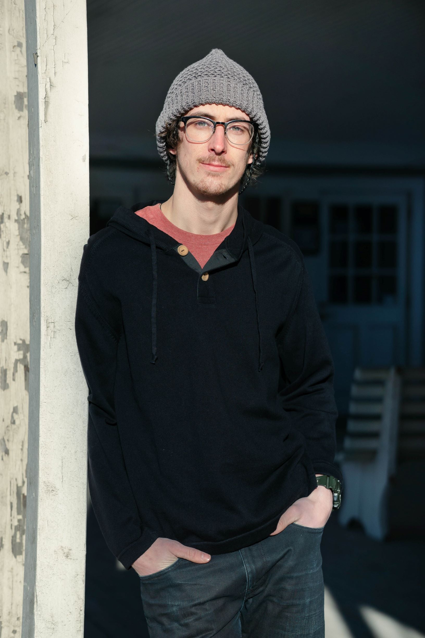 Cotton cuff beanie 