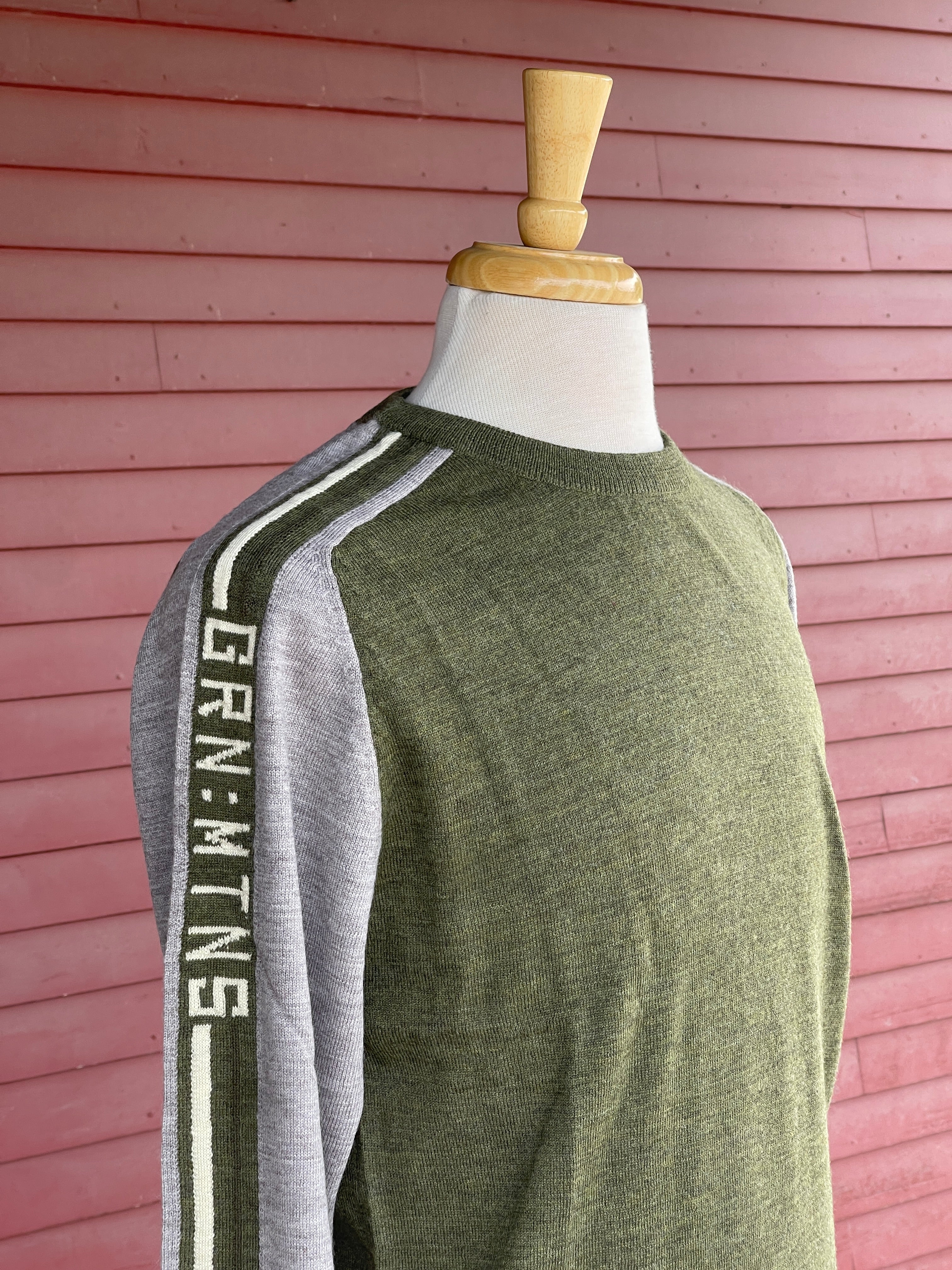 Wool GRN MTNS Retro Ski