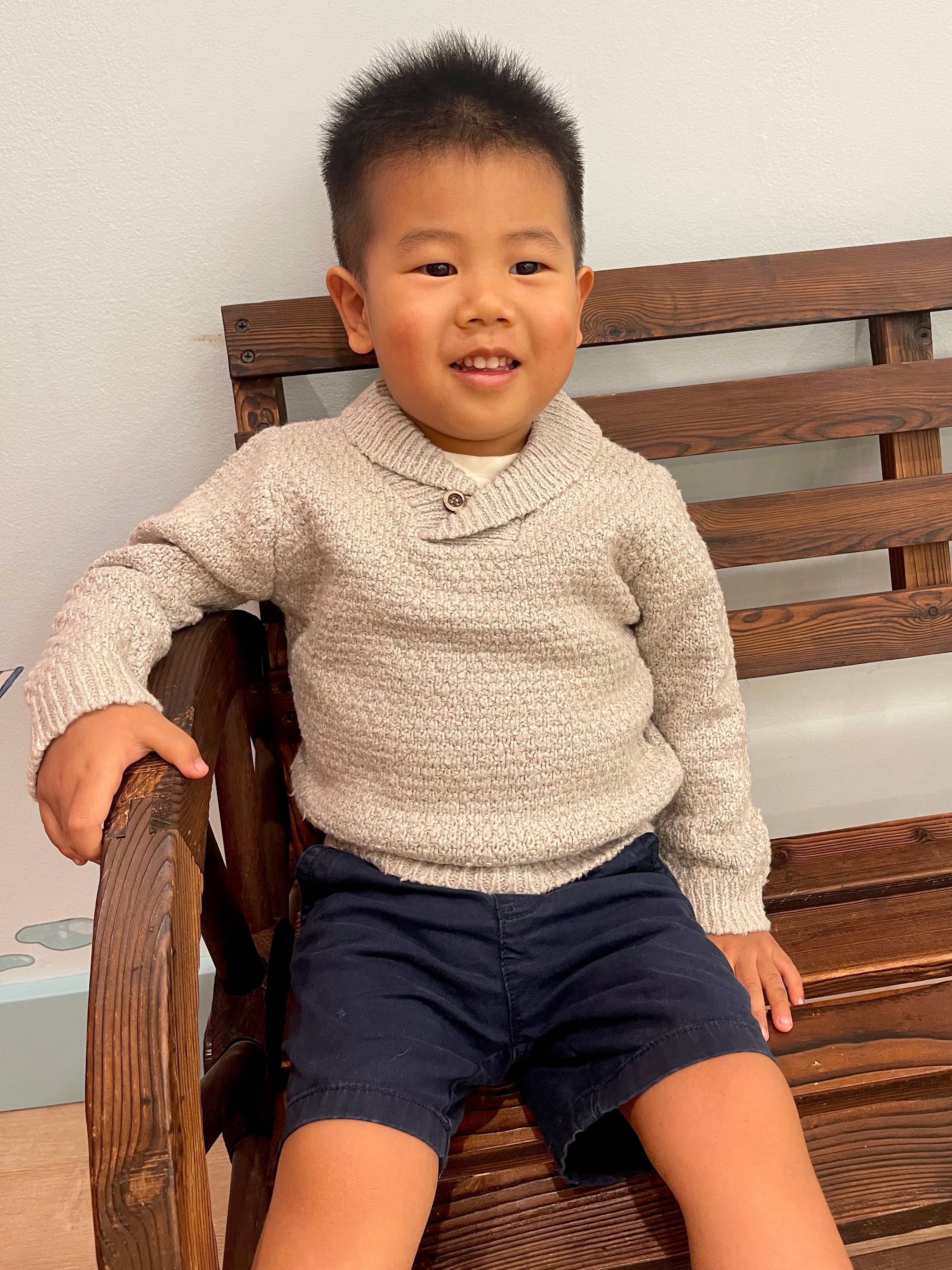 (Kids) Schooner Shawl Collar