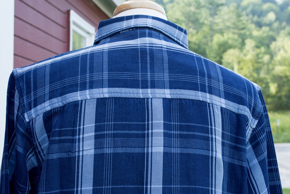 The Millbrook Shirt - Indigo Plaid