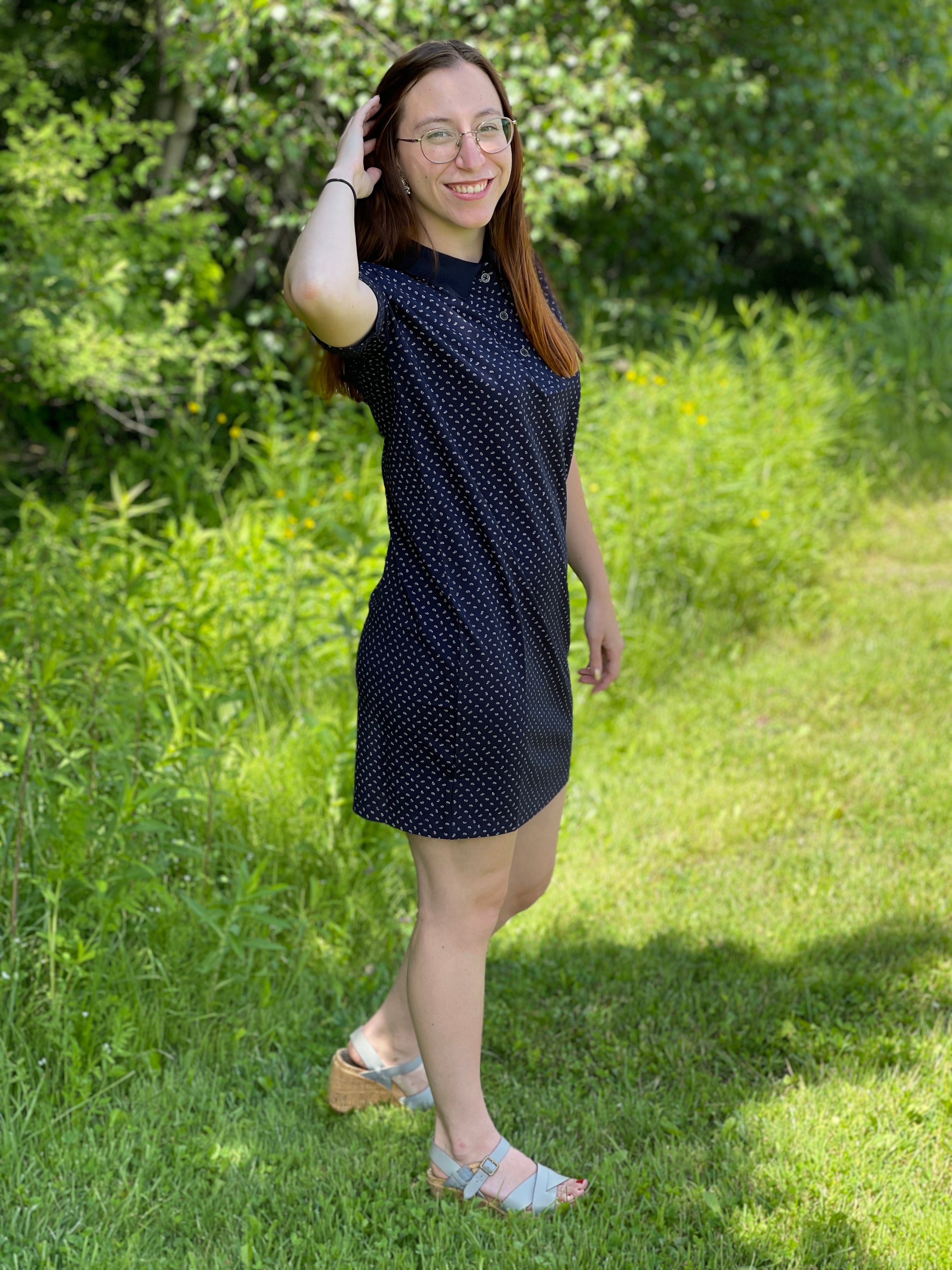 Fairway Print Dress