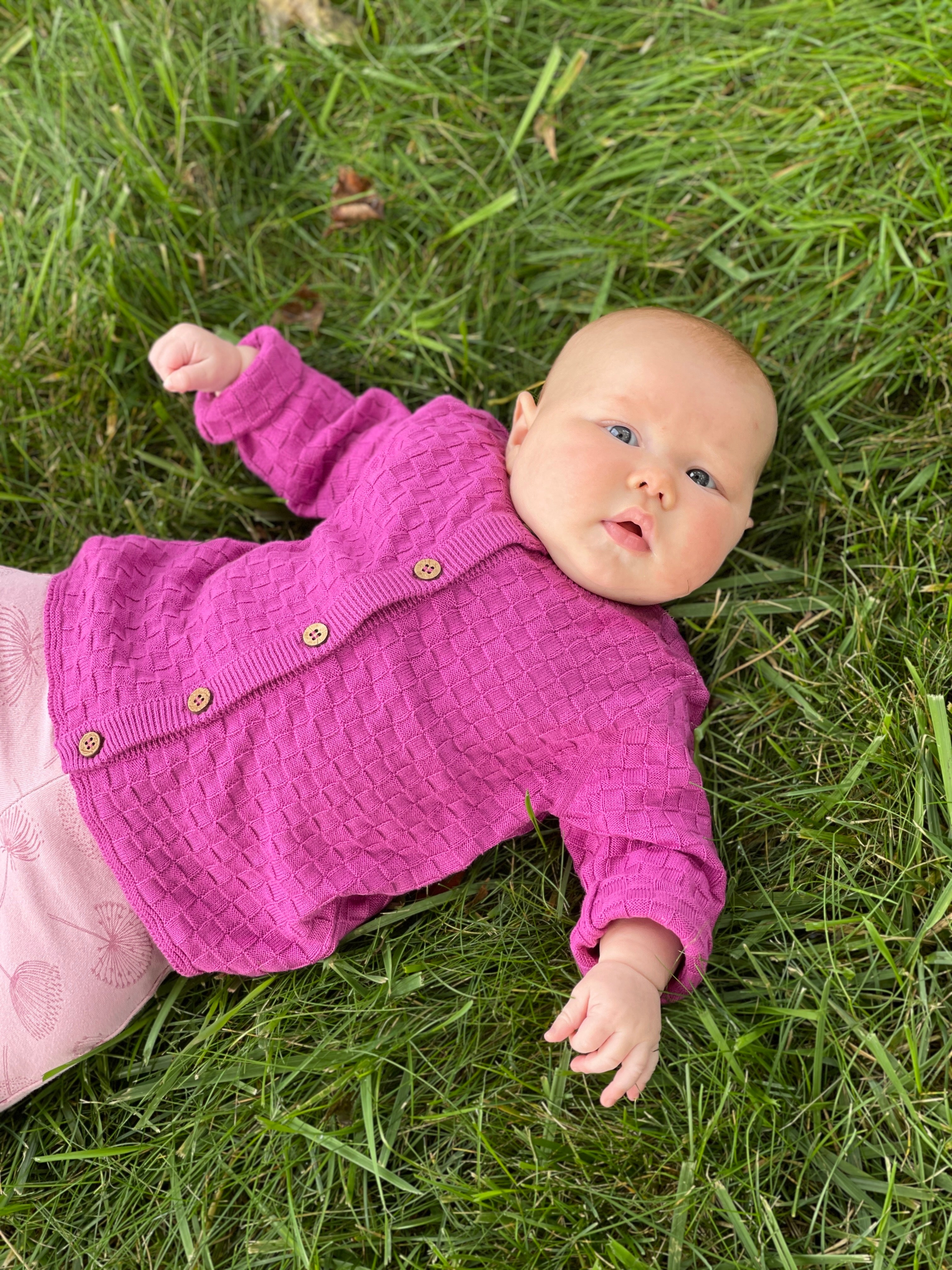 Baby Basketweave Cardigans