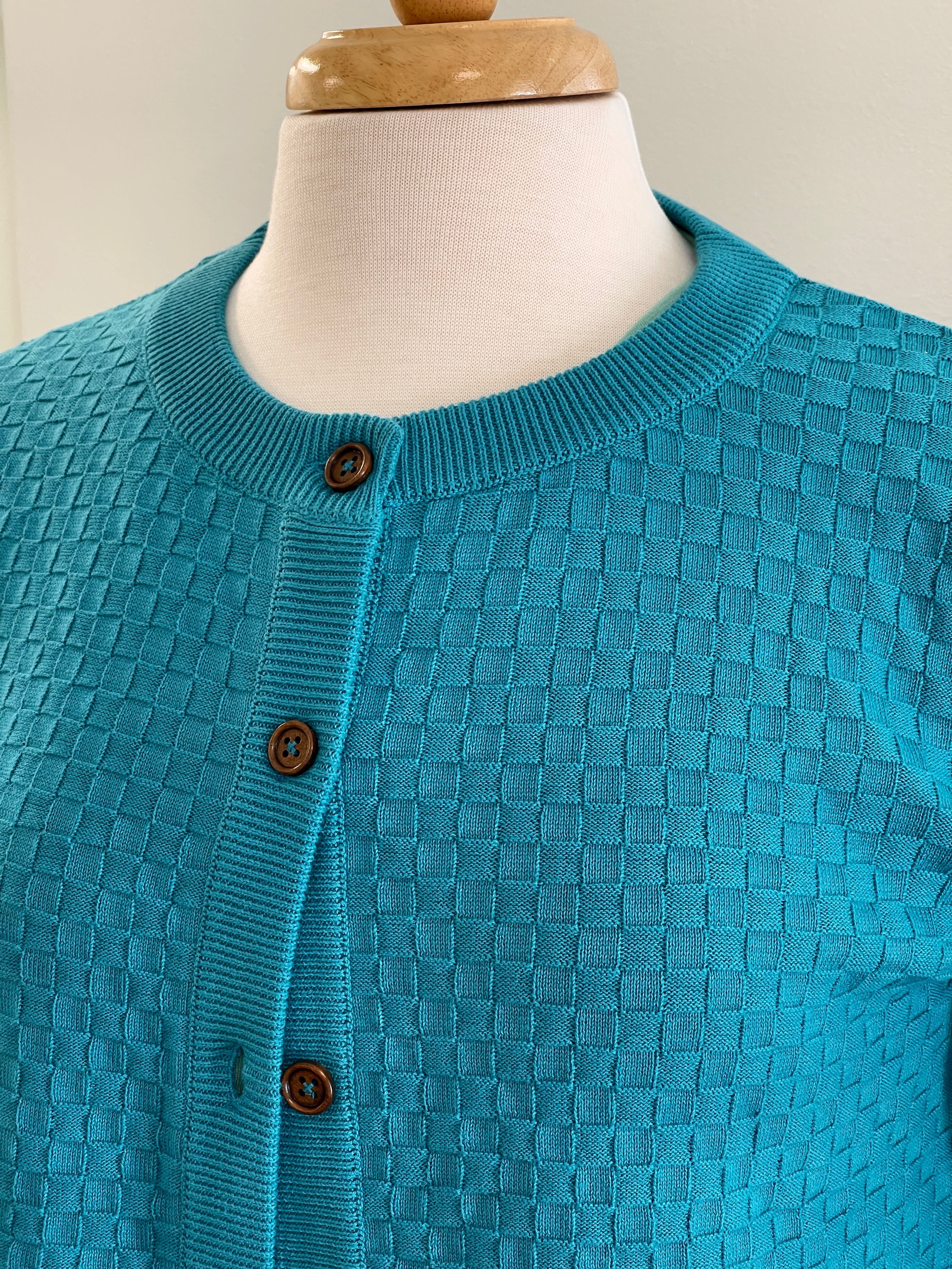 Basketweave Cardigan